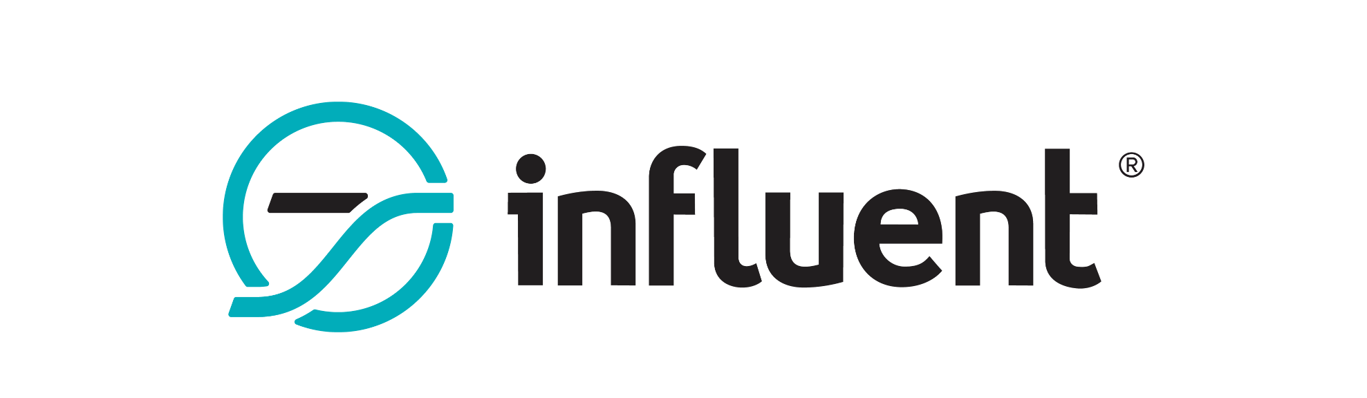 Influent logo and wordmark